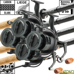 Ensemble Prowess Scorpium Full Cork 50mm 12' 3lbs X 8004 (les 4)