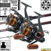 Ensemble Carp Design Slim Fighter Evo 12' 3lbs GK9000 (les 2)