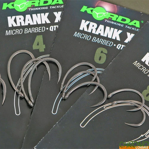 Hameçon Korda Krank X (par 10) 1 Hameçon Korda Krank X (par 10)