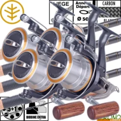 Ensemble Wychwood Extremis 12' Full Cork 65 (les 4)