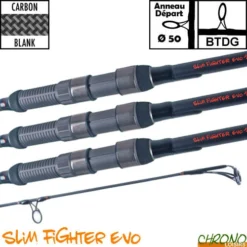 Canne Carp Design Slim Fighter Evo 50mm 12' 3lbs (les 3)