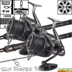 Ensemble Carp Design Slim Fighter Pro 12' 3.5lbs KR9000 (les 2)