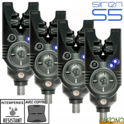 Coffret Nash 4 Détecteurs Siren S5 Digital Blue