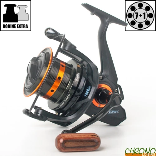 Moulinet Carp Design GK9000 Black & Orange 1 Moulinet Carp Design GK9000 Black & Orange