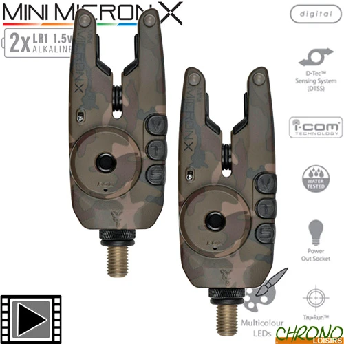 Détecteur Fox Mini Micron X Camo (les 2) 1 Détecteur Fox Mini Micron X Camo (les 2)