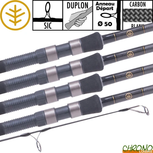 Canne Wychwood Extremis 50mm 12' 3.5lbs Full Duplon (les 4) 1 Canne Wychwood Extremis 50mm 12' 3.5lbs Full Duplon (les 4)