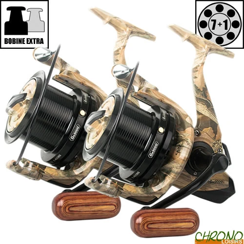 Moulinet Carp Design GK9000 Camou (les 2) 1 Moulinet Carp Design GK9000 Camou (les 2)