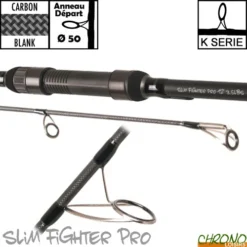 Canne Carp Design Slim Fighter Pro 50mm 12' 3.5lbs