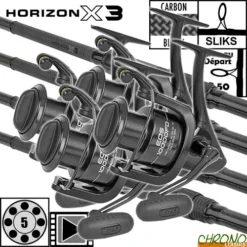 Ensemble Fox Horizon X3 12' 3.5lbs EOS 10000 FD (les 4)